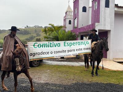 Festa em Louvor ao Senhor Bom Jesus reúne grande público em Linha Nova e celebra 32 anos de tradição em Rio Bonito do Iguaçu